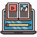 Online Material Education Icon