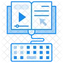 Online Materials Learning Materials Educational Materials Icon