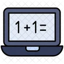 Online Math Calculation Device Icon