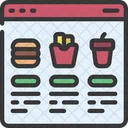Online Meal  Icon