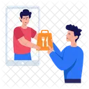 Online Meal Delivery  Icon