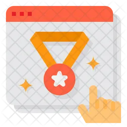 Online Medal  Icon