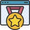 Online Medal  Icon