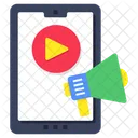 Online Media Online Video Video Streaming Icon