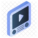 Online Media Online Video Video Streaming Icon