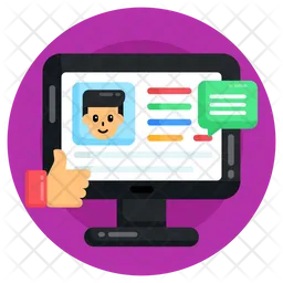Online Media  Icon