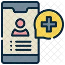 Mobil Gesundheit Pflege Symbol