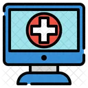 Computer Healthcare Hospital Icon