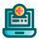 Medical Laptop Health Hospital Icon