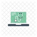 Medical Online Testing Icon