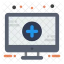Medical Monitor Sign Icon