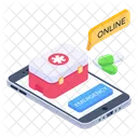 First Aid Online Medical Aid Mobile Aid Icon