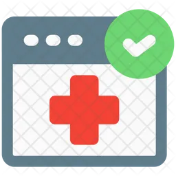 Online Medical Appointment  Icon
