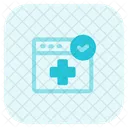 Online Medical Appointment  Icon