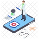 Online Consultation Online Doctor Medical Services Icon