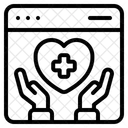 Online Medical Healthcare  Icon