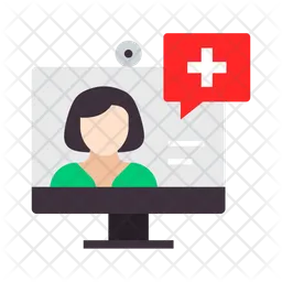 Online Medical Help  Icon