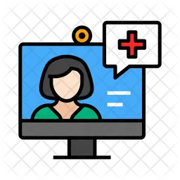Online Medical Help  Icon