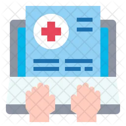 Online Medical Report  Icon