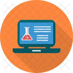 Online medical research  Icon