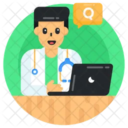 Online Medical Service  Icon