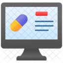 Online Medication Medicine Icon