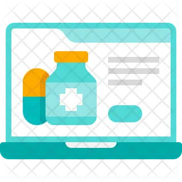 Online medicine  Icon