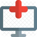 Krankenhausmonitor Symbol