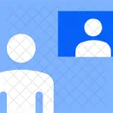 Online Meeting Video Call Video Conference Icon