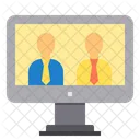 Online Meeting Online Meeting Meeting Icon