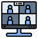 Meeting Onilne Consult Icon
