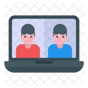 Video Call Video Communication Video Conference Icon