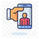 Online Meeting  Icon