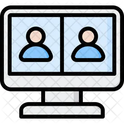 Online meeting  Icon