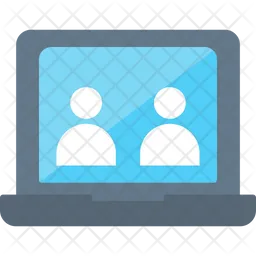 Online Meeting  Icon