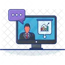 Online Meeting Conference Meeting Icon