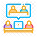 Partnership Coworking Decision Icon