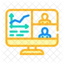 Online Meeting  Icon