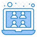Online Meeting  Icône