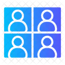 Online Meeting Conference Seminar Icon