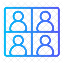 Online Meeting Conference Seminar Icon