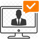 Online meeting  Icon