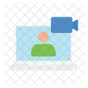 Online Meeting Video  Icon