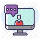 Online-Mentoring  Symbol