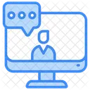 Online-Mentoring  Symbol