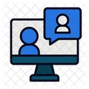 Online Mentorship Computer Speaker Icon