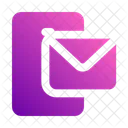 Online Message Email Receive Icon
