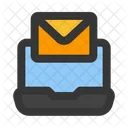 Online Message Email Receive Icon