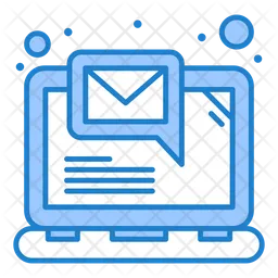 Online Message  Icon