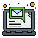 Online Message Online Chat Message Icon